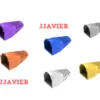 Pack 6 Conectores de Paso RJ45 Cat 6 + 6 Botas Protectoras